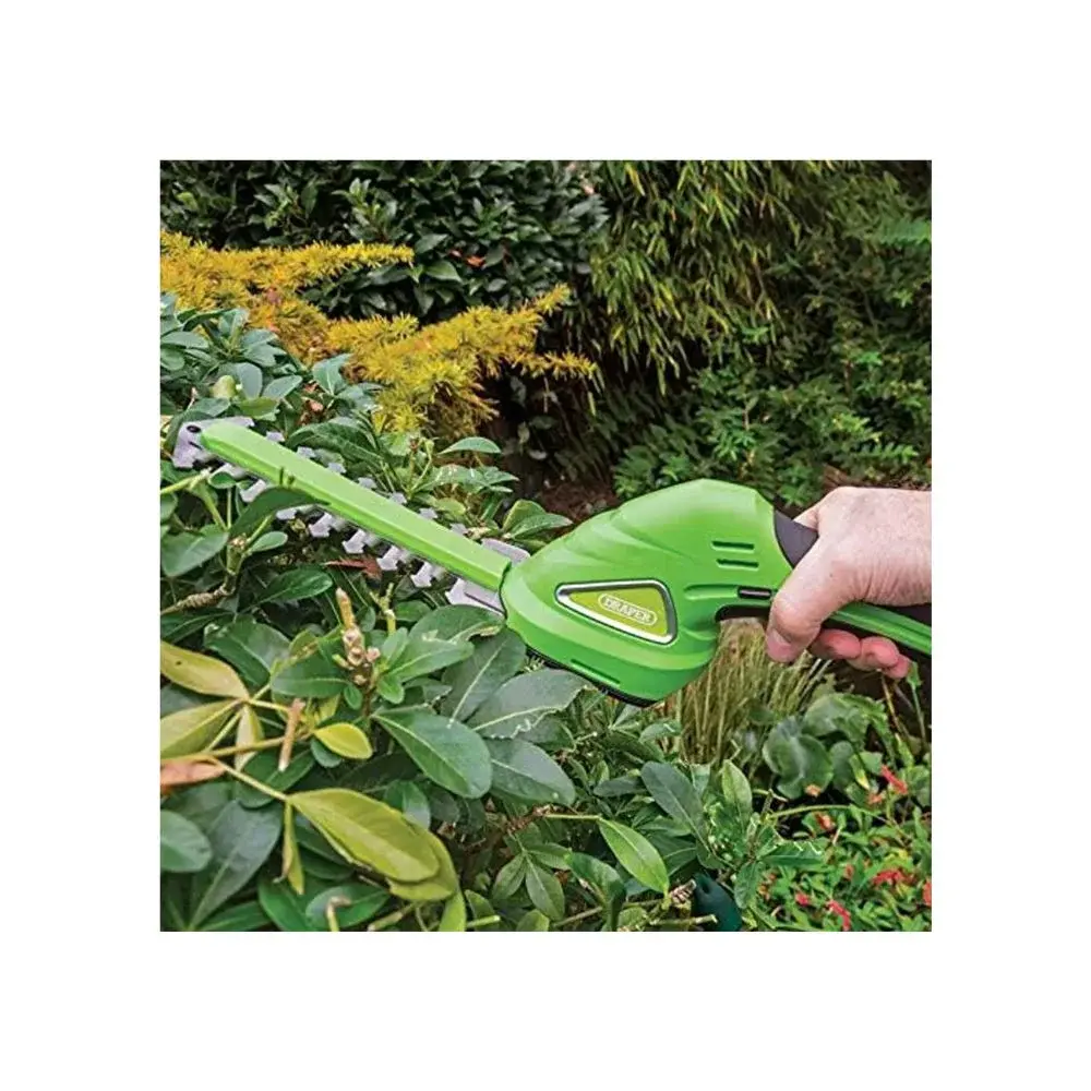 Draper 53216 7.2V Cordless Grass and Hedge Shear Kit Trimmer Lawn Weed (2).webp