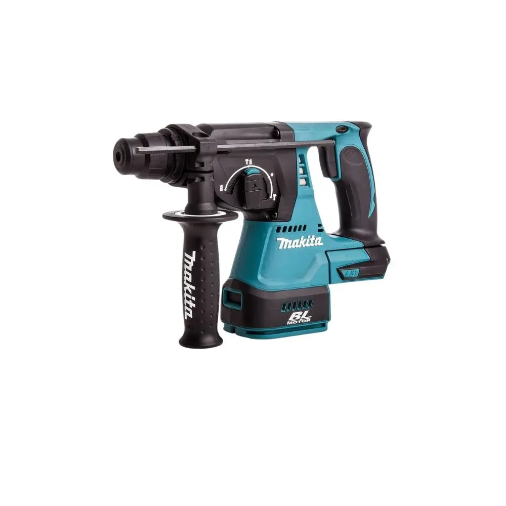 Makita DHR242 18V SDS+ Brushless Rotary Hammer Drill with 2x 5Ah battery and Charger (2).webp