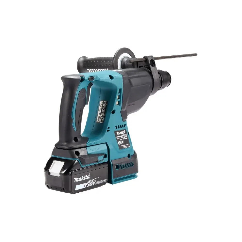 Makita DHR242 18V SDS+ Brushless Rotary Hammer Drill with 2x 5Ah battery and Charger (4).webp