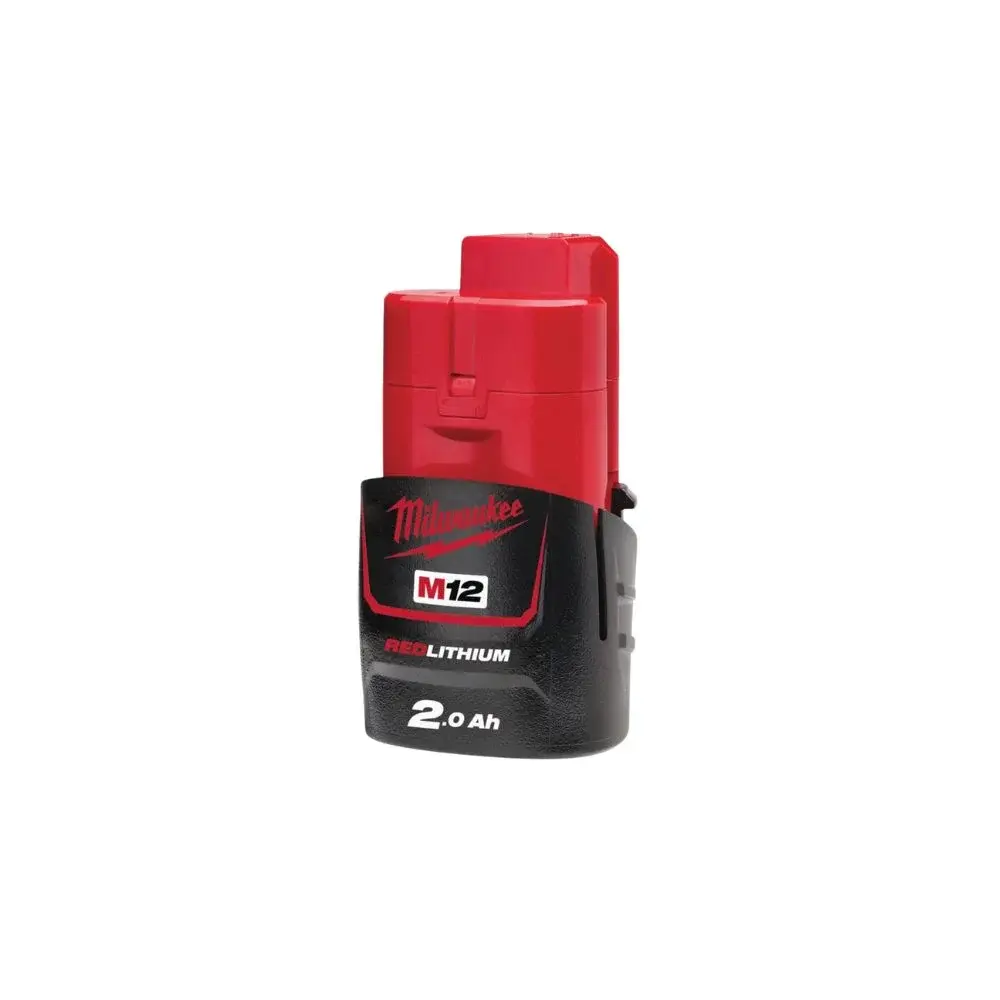 Milwaukee M12B2 12V 2.0Ah Red Lithium-ion Battery (3).webp