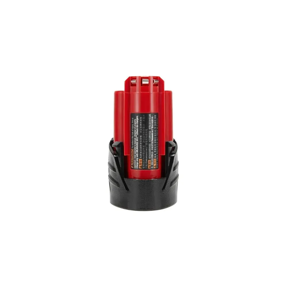 Milwaukee M12B2 12V 2.0Ah Red Lithium-ion Battery.webp