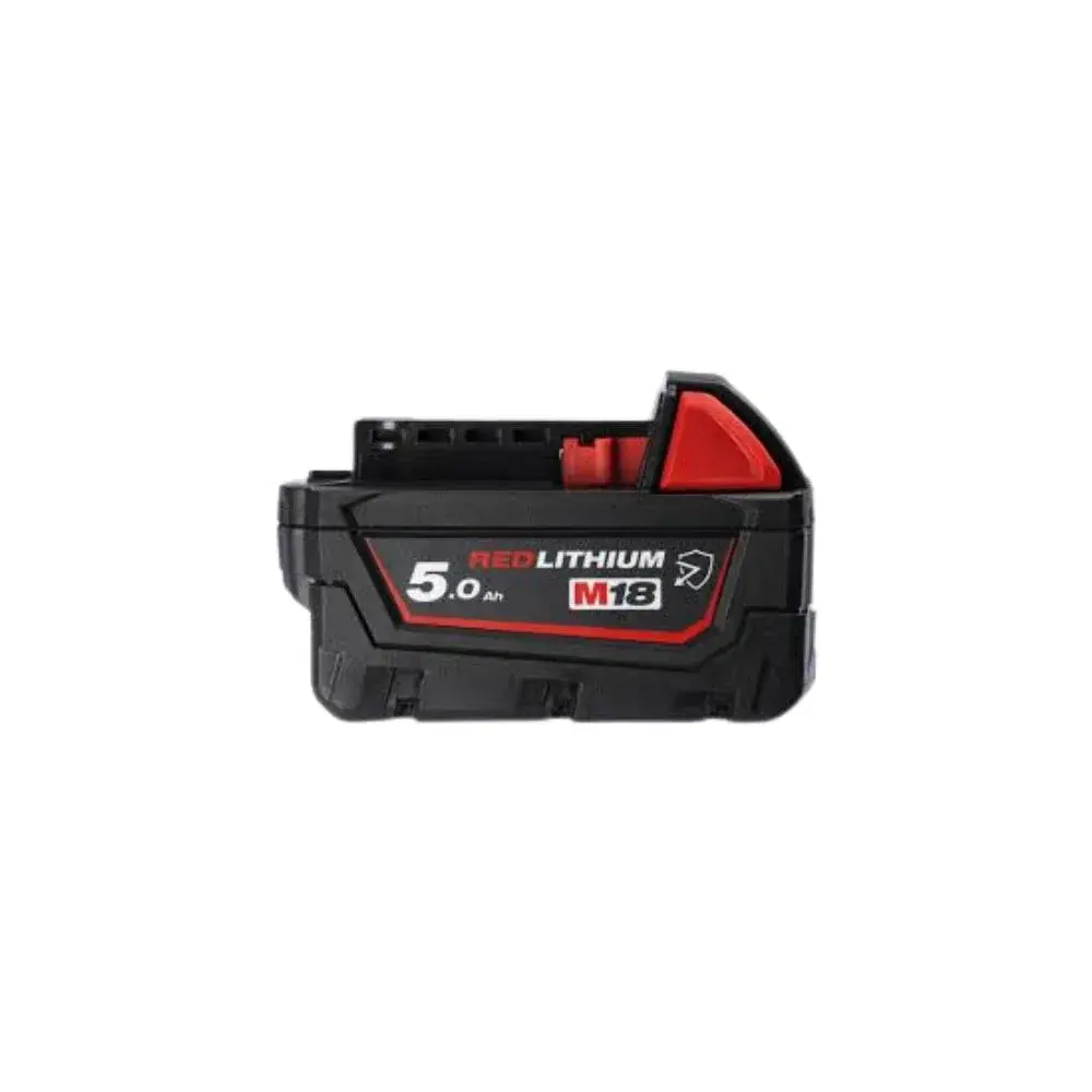 Milwaukee M18B5 M18 5.0Ah Red Lithium-Ion Battery (2).webp
