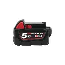 Milwaukee M18B5 M18 5.0Ah Red Lithium-Ion Battery (4).webp