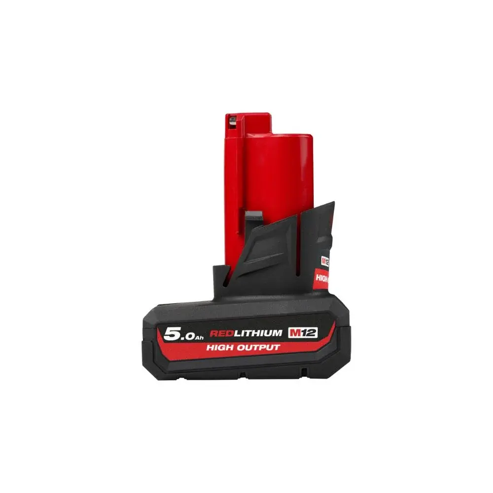 Milwaukee M12HB5 12V 5Ah High Output Red Litihum Battery.webp