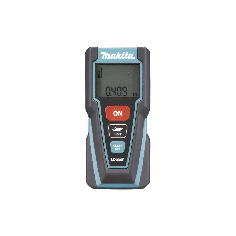 Makita LD030P Laser Distance Measure, Complete with 2 x AAA Batteries, 30 m.webp