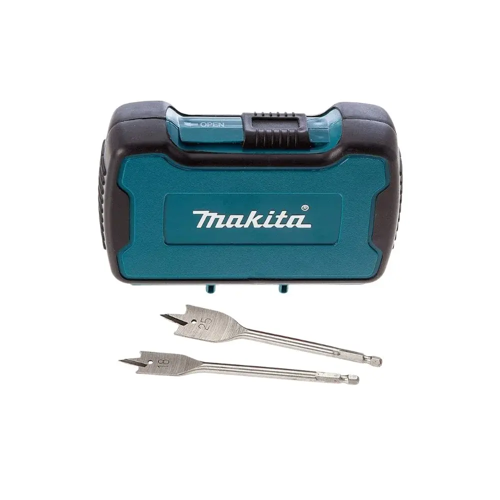 Makita P-52093 8 Pcs Flat Bit Set - Multi-Colour.webp