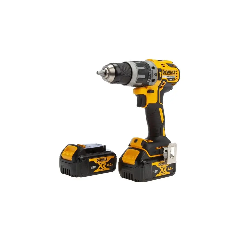 DEWALT DCD796M2 18V XR Brushless Combi Drill 2 x 4Ah DCB182 Batteries, Charger and TSTAK Case.webp