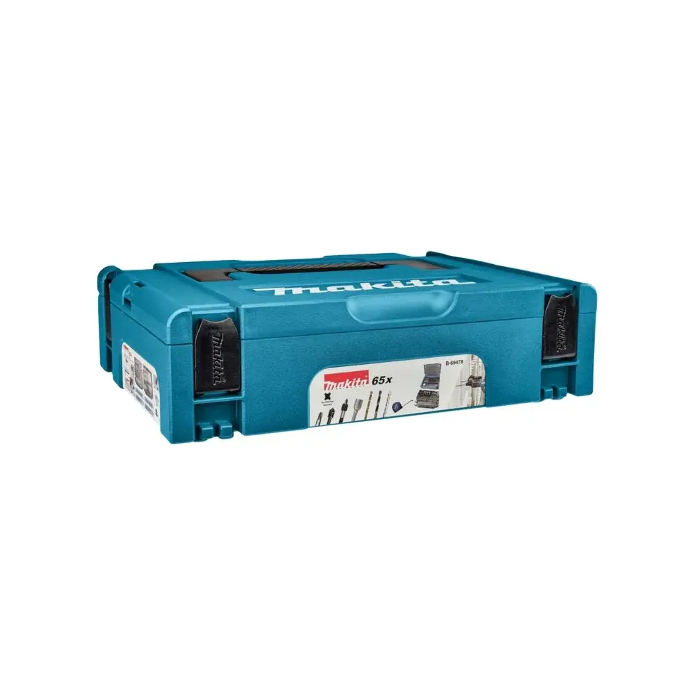 Makita B-69478 Accessories Drill Screw Bit Set 65 parts SDS+ in MakPac Type 1 (3).webp