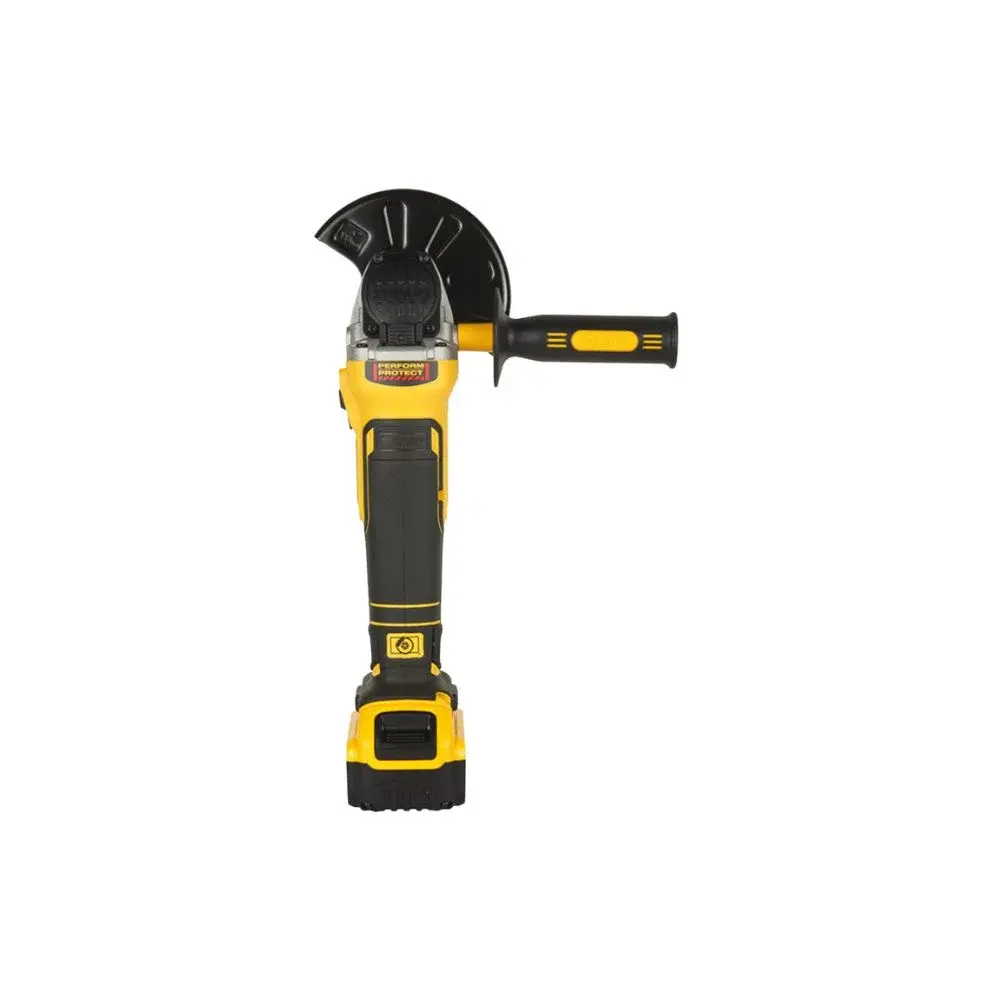 DEWALT DCG405P3 18V XR 125mm Brushless Cordless Angle Grinder 3x5 Ah, Charger and TSTAK Case (5).webp