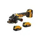 DEWALT DCG405P3 18V XR 125mm Brushless Cordless Angle Grinder 3x5 Ah, Charger and TSTAK Case (4).webp