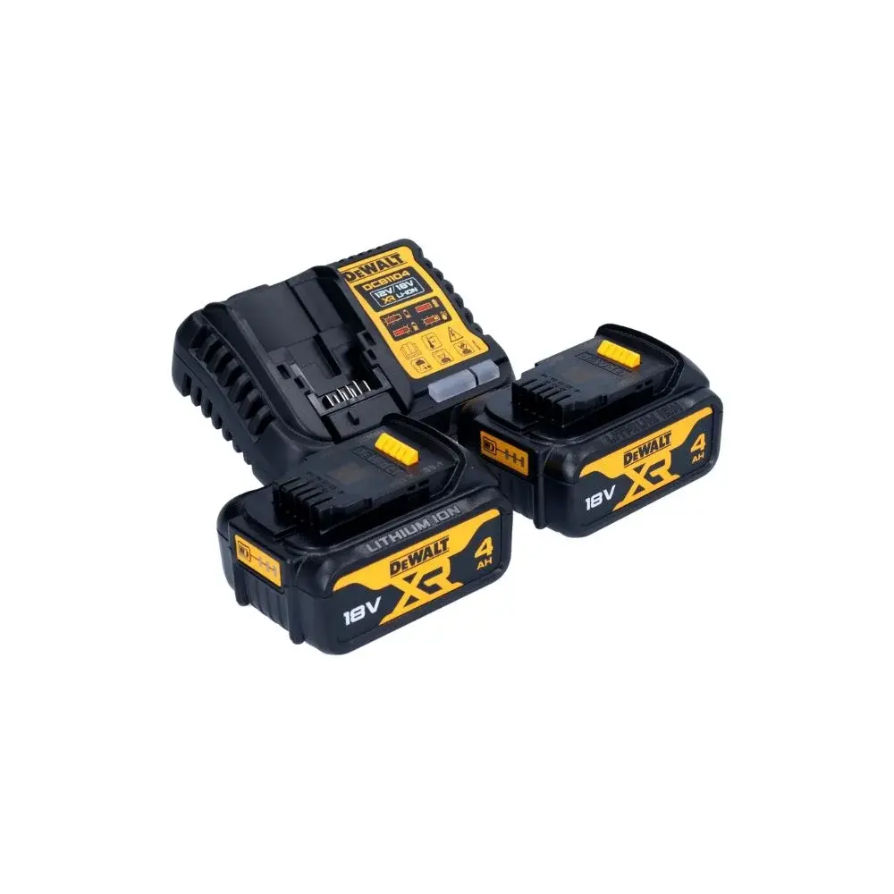 DeWALT DCK2062M2T 18V XR Brushless Twin Kit - 2x 4Ah Batteries, Charger & Tstak II Case.webp