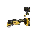 DeWALT DCS356P2 18V XR Brushless 3 Speed Oscillating Tool With 2 x 5Ah Batteries, Charger And TSTAK II Case.webp
