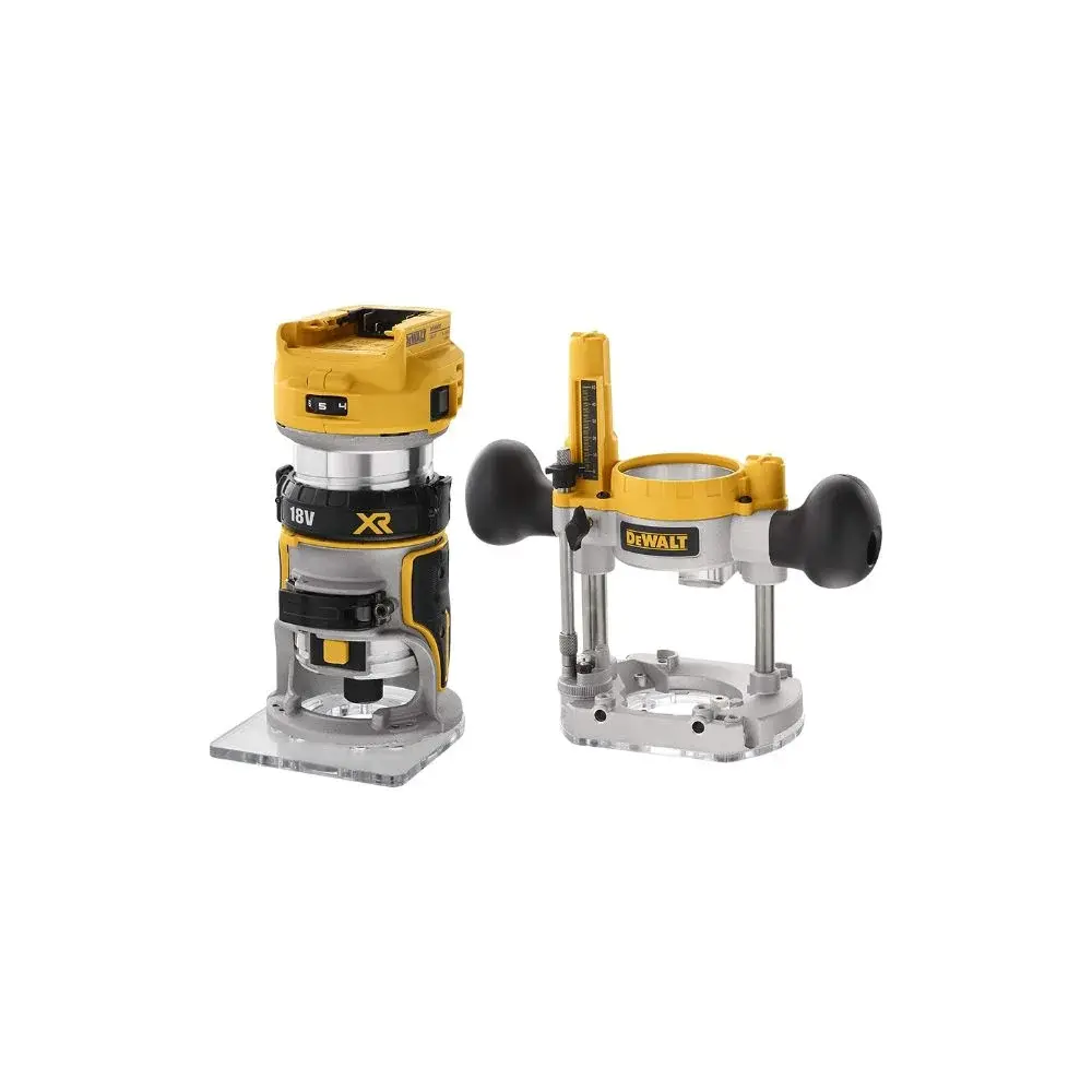 DeWALT DCW604M1 18V XR Brushless 14 Router Trimmer Kit with 1x4Ah Battery, Charger and TSTAK Case.webp