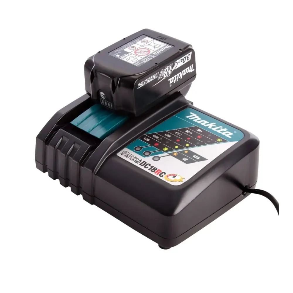 MAKITA DC18RC 110V Li-Ion Fast Battery Charger Yellow Plug 16A (1).webp