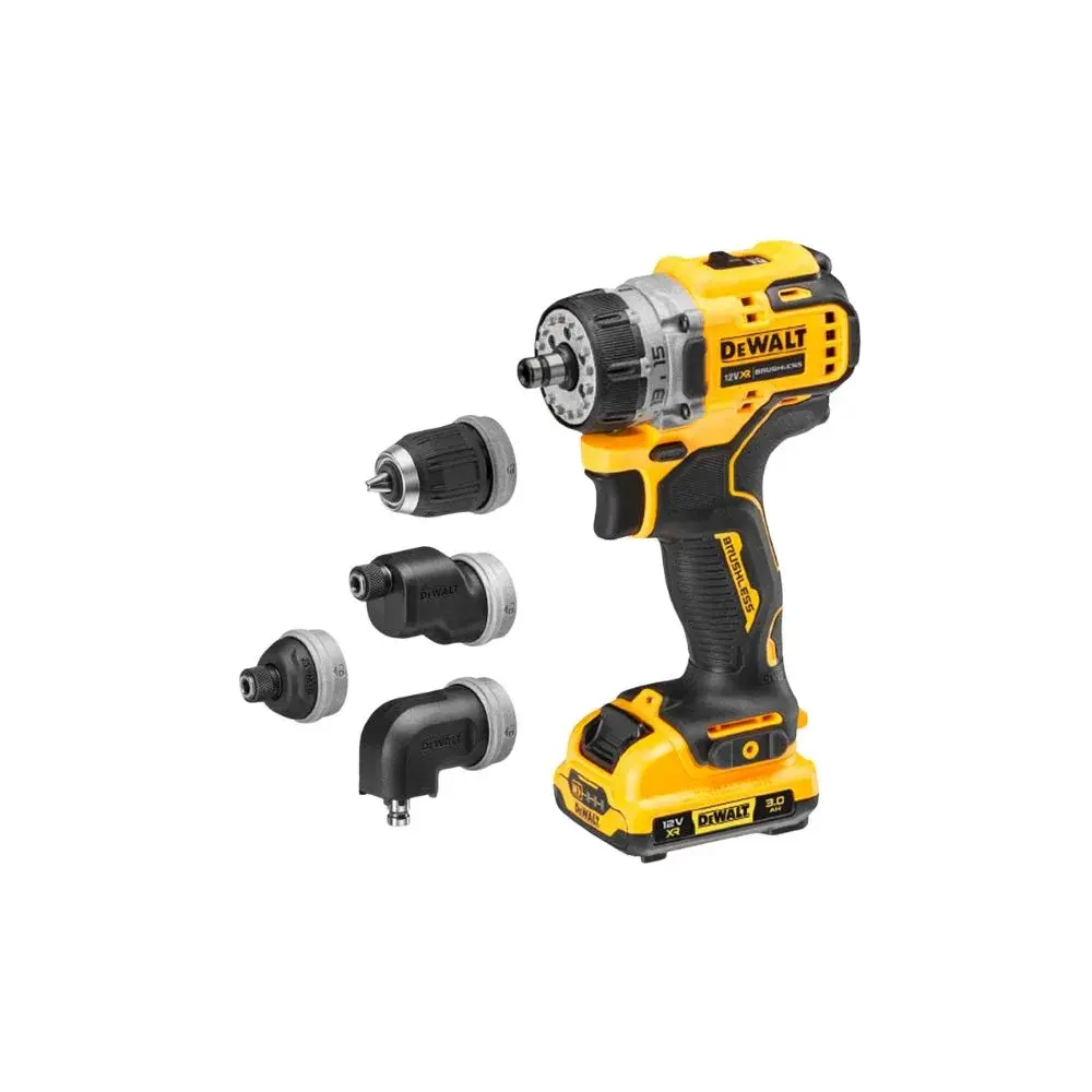 DeWalt DCD703L2T 12V XR Multi-Head Drill Driver Kit with 2 x 3Ah (2).webp