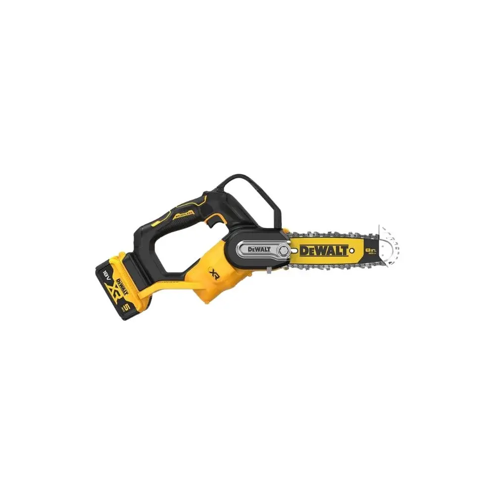 DeWalt DCMPS520P2 18V XR 20cm Cordless Brushless Pruning Saw - 1 Handed Chainsaw.webp