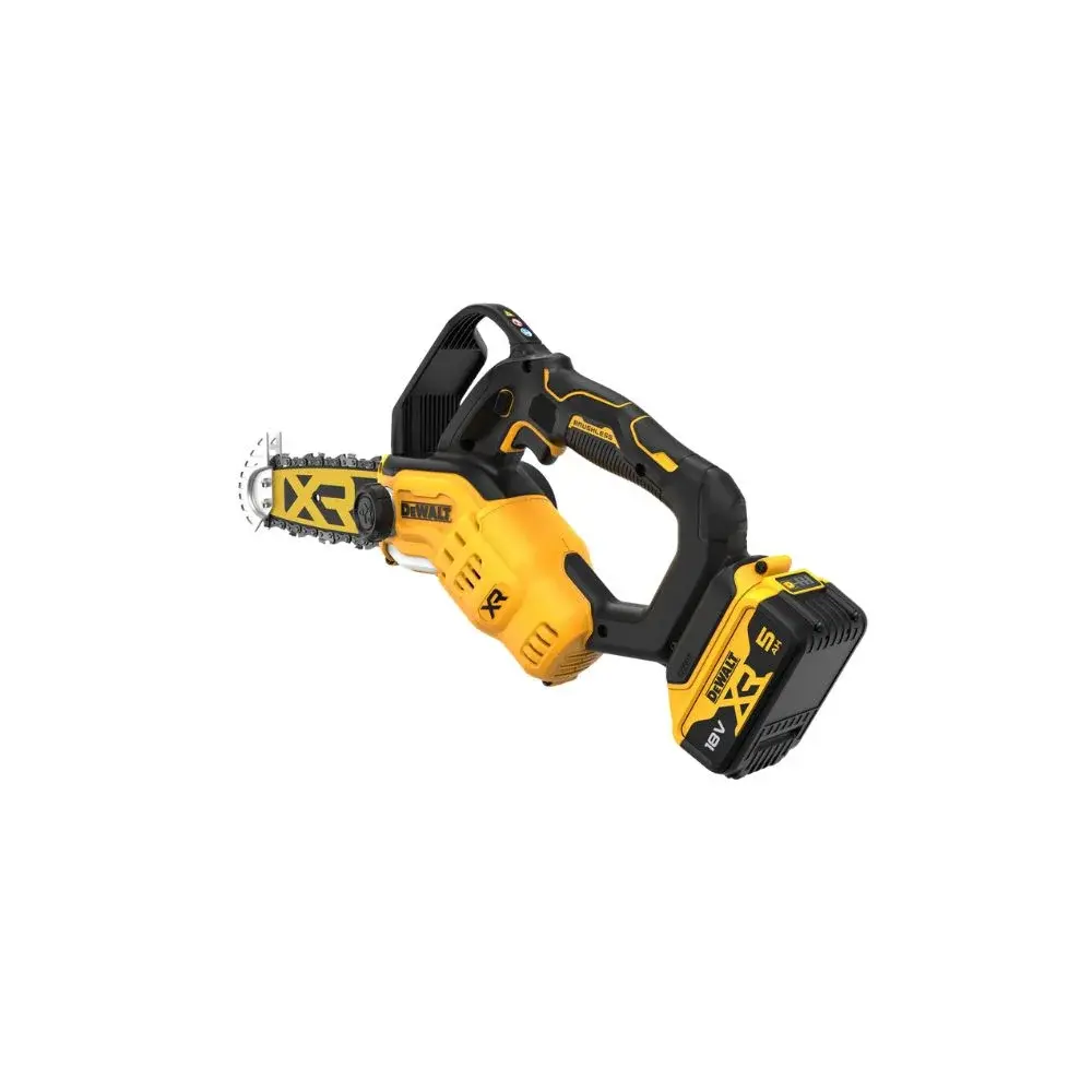 DeWalt DCMPS520P2 18V XR 20cm Cordless Brushless Pruning Saw - 1 Handed Chainsaw (3).webp