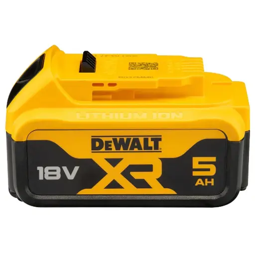 [DCB184] DeWALT DCB184 18V XR 5Ah Li-Ion Slide Battery