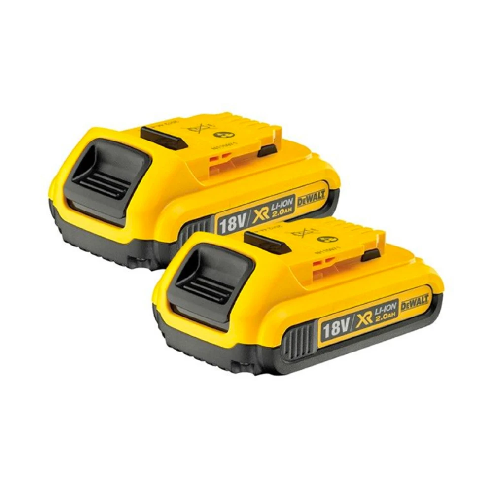 DeWALT DCB183 18V XR Slide 2.0Ah LI-ION Battery Pack of 2