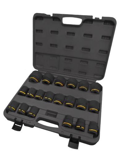 [KI-K34-1] POWERHAND 3/4" Shallow Impact Socket Set