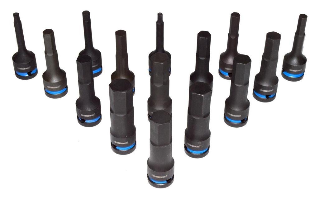 POWERHAND 1/2" Hex Impact Socket Set in EVA Foam H5-H19