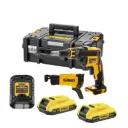 DeWALT DCF620D2K 18V 2x2.0Ah Li-Ion Brushless Autofeed Collated Drywall Screwgun