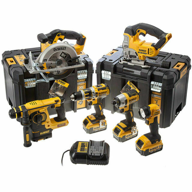 DeWalt DCK699M3T 18V XR 6 Piece Kit 3 x 4.0Ah Li-Ion