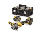 DeWalt DCG414N 54V XR Flexvolt 125mm Angle Grinder w/ 2x 6Ah battery and TSTAK case
