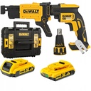 DeWalt DCF620 Brushless Autofeed Collated Drywall Screwgun 18V with 2x2.0Ah Batteries, TSTAK