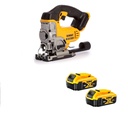DeWalt DCS331 18V XR Cordless Jigsaw with 2x 5Ah Batteries DCB184