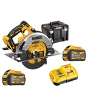 Dewalt DCS573X2 18V FlexVolt 190mm Advantage XR Li-Ion Cordless Brushless Circular Saw FULL KIT with 2x 9Ah battery