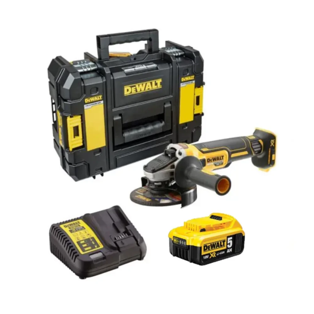 DeWALT DCG405P1T 18V XR Brushless 125mm Angle Grinder Kit