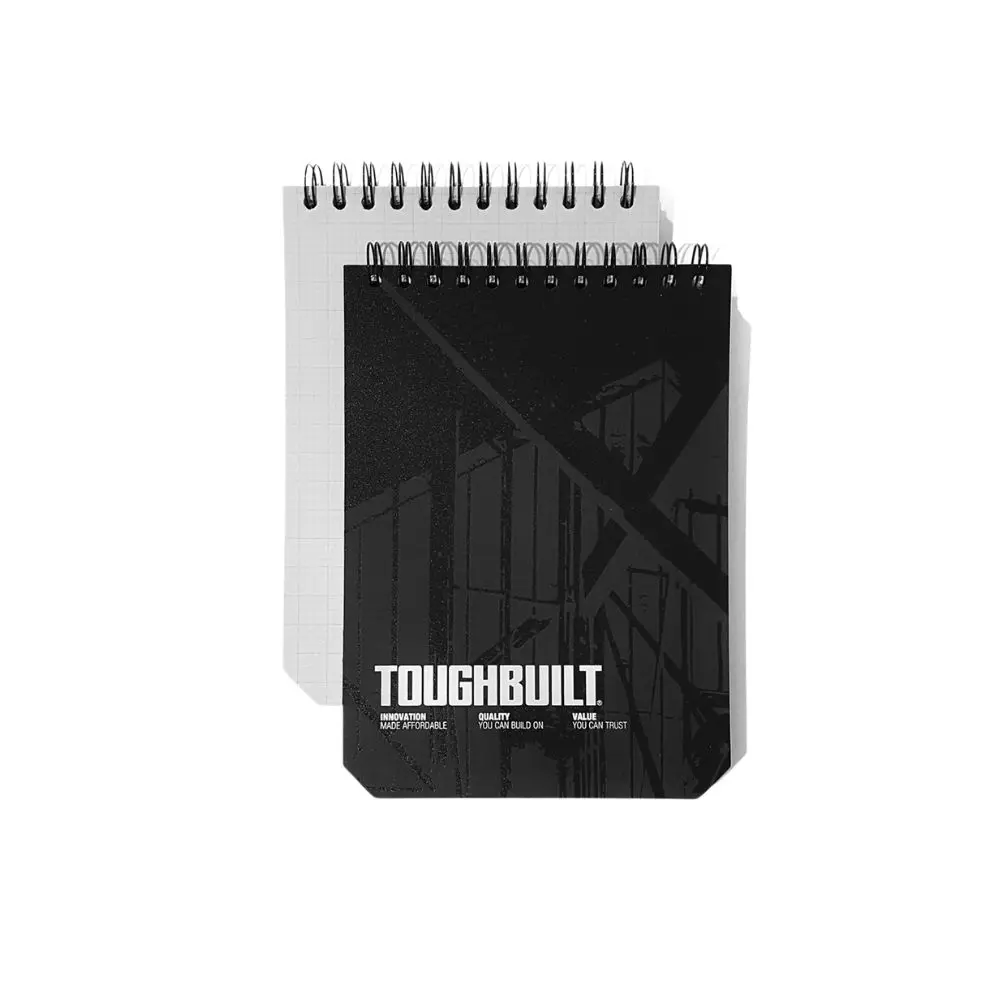 ToughBuilt TB-56-L-2 Grid Jobsite Notebooks 2 Pack Size Large