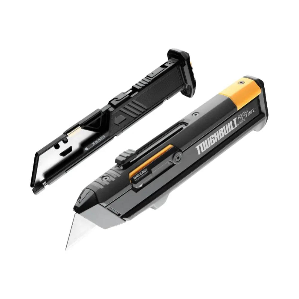 ToughBuilt TB-H4S2-03 Re-Load Knife Inc 2x Blade Magazines