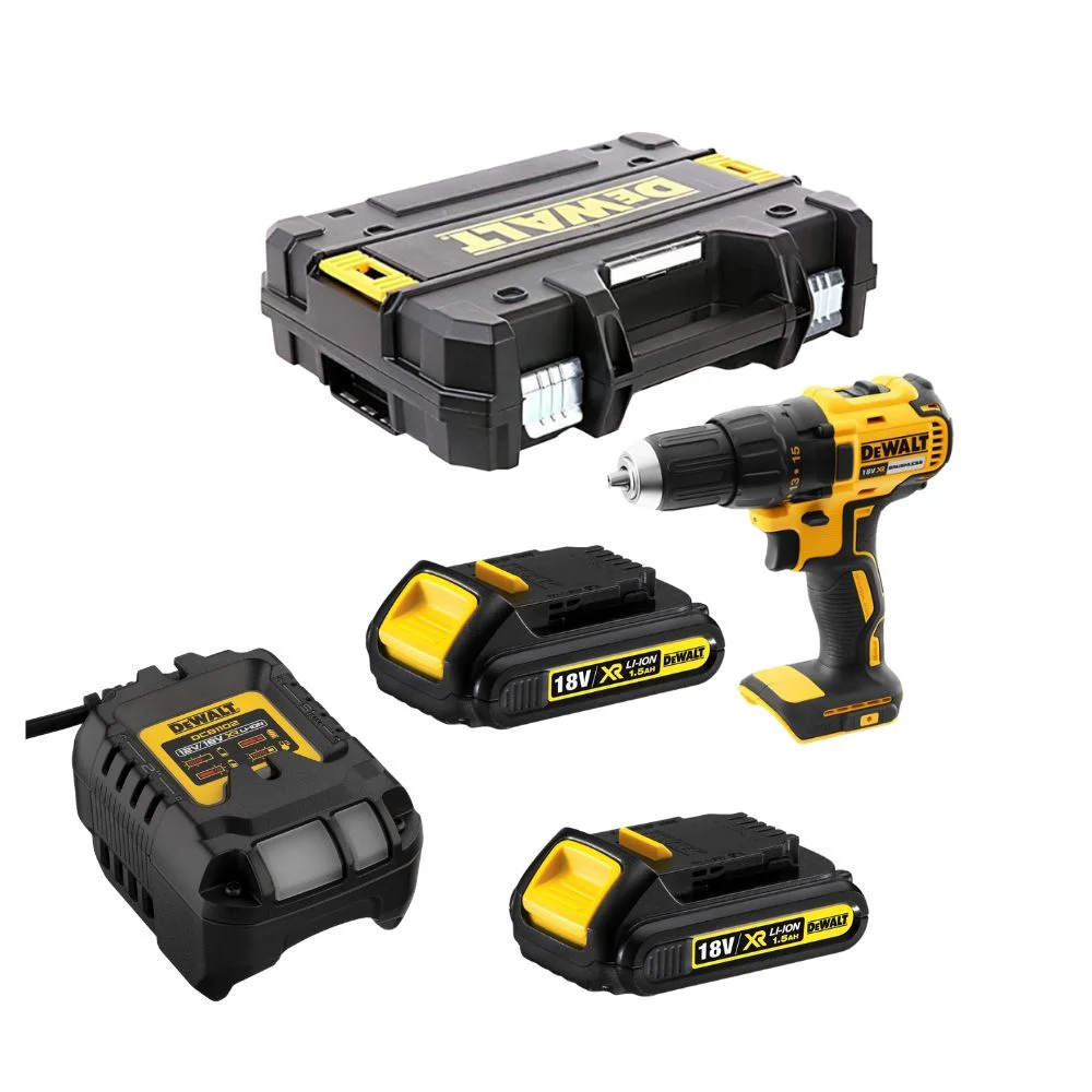 DeWALT DCD777S2T 18V XR Cordless Drill (2x1.5Ah Case)