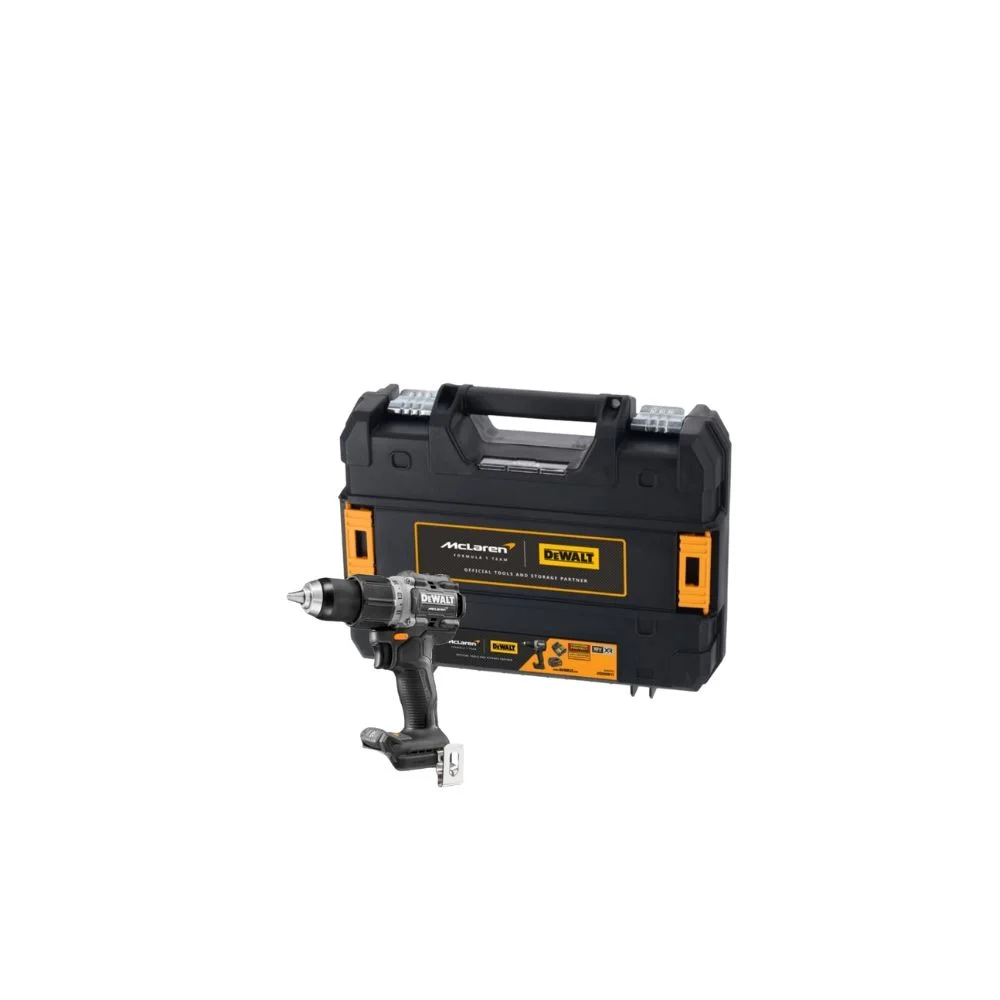 DeWALT DCD85MNT 18V XR McLaren Brushless Combi Drill with TSTAK Case 
