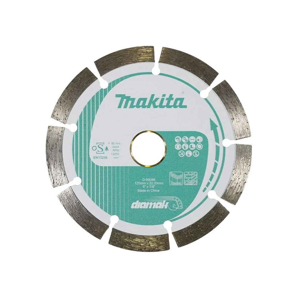 Makita D-80086 Universal Dry & Wet 125mm Segmented Diamond Grinding Disc