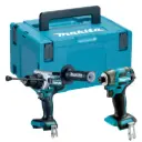 Makita DLX2549ZJ 18V LXT 2 Piece Combo Kit - DHP492Z Combi Drill, DTD173Z Impact Driver in MAKPAC 3 Case