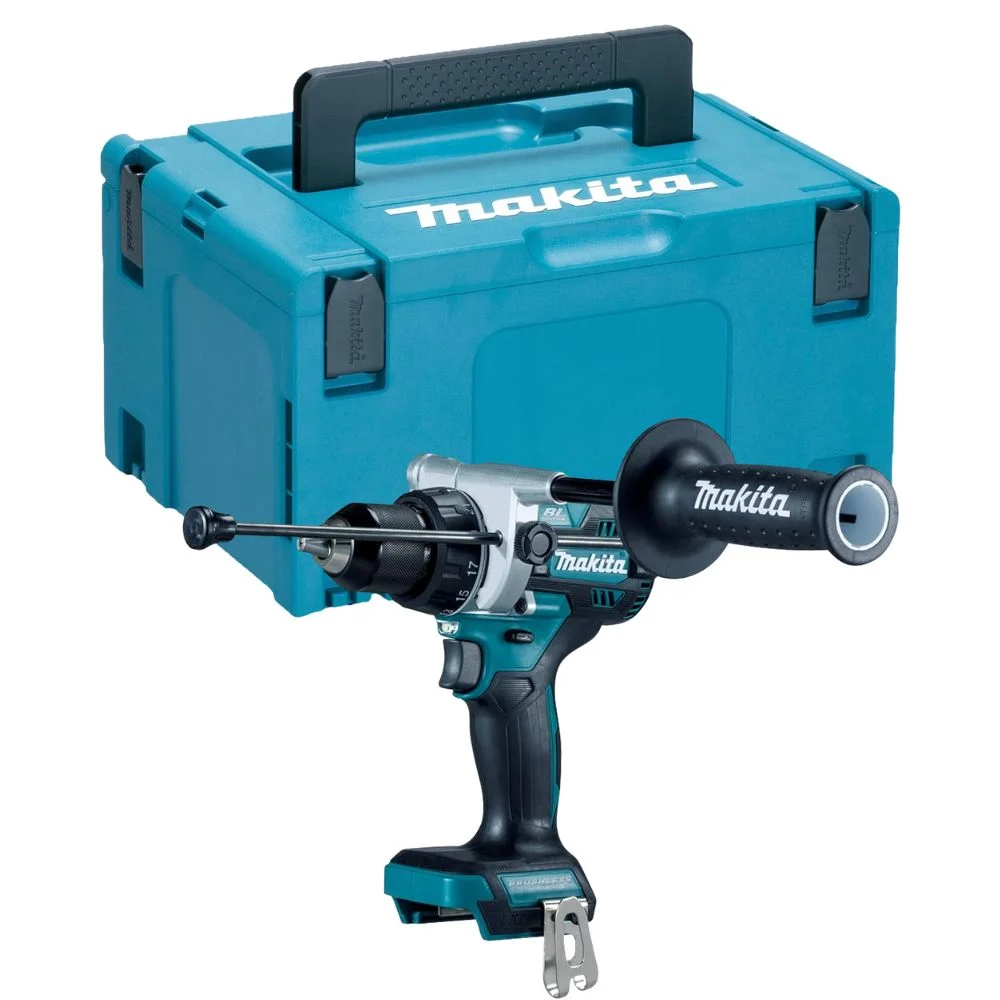 Makita DHP492ZJ 18V LXT Brushless Combi Drill – Body Only & MAKPAC 3