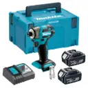 Makita DTD173RMJ 18V LXT Brushless Impact Driver – 2x4Ah Batteries, Charger & MAKPAC 3 Case