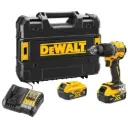 DeWALT DCD799P2T 18V XR Brushless Compact Hammer Drill Driver Kit – 2x 5Ah Batteries, Charger & TSTAK Case