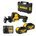 DeWALT DCS369M2T Cordless 18V XR Brushless Compact Reciprocating Saw With 2x4Ah Batt, Charger & Case