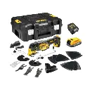 DeWALT DCS356E1T 18V Brushless Oscillating Multi Tool, 1 x 1.7Ah Power Stack Battery, Charger & TSTAK II Case