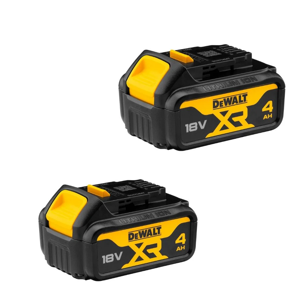 DEWALT DCB182 18V XR 4.0Ah Li-Ion Battery Twin Pack