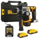 DeWALT DCH172D2-GB 18V XR Cordless Brushless Ultra Compact SDS+ Rotary Hammer Drill With 2x2Ah Batts, Charger & Case