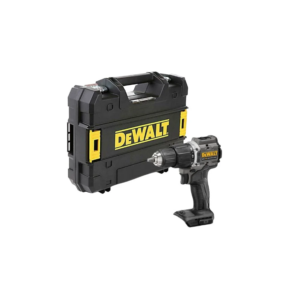 DeWALT DCD100NT 18V XR Brushless Ltd Edition 100 Yr Combi Drill - Body Only & TSTAK Case