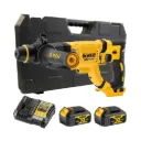 DeWALT DCH263M2 Cordless 18V XR Brushless 3.0J SDS+ Rotary Hammer Drill With 2x4Ah Batts, Charger & Carry Case