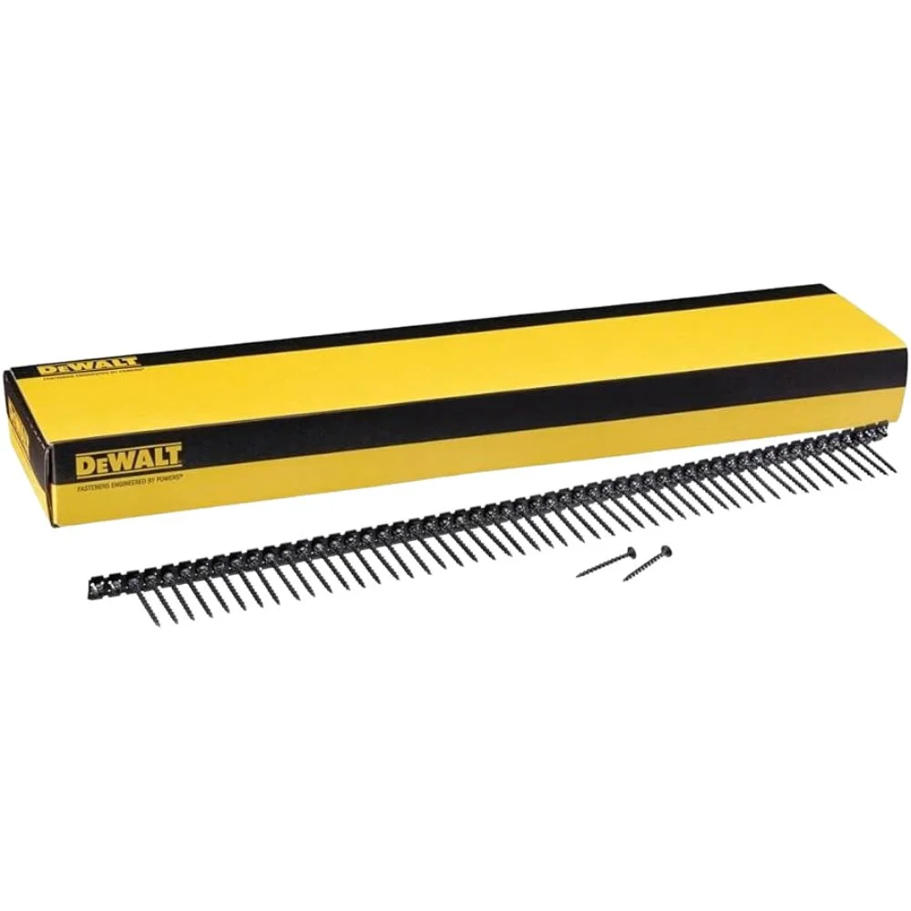 DeWalt DWF4000250 3.5 x 25mm Fine Thread Collated Drywal Screws - Box of 1000 