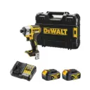 DeWALT DCF887M2 18V XR Brushless 3 Speed Impact Driver With 2x4Ah Batt, Charger & TSTAK Case