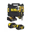 DeWalt DCF887M2 18V XR Brushless 3 Speed Impact Driver With 2 x 4Ah Batteries, Charger And TSTAK Case